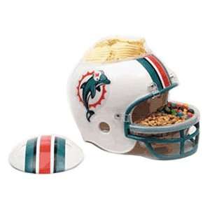  Miami Dolphins NFL Snack Helmet