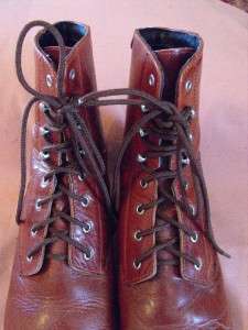 Ariat boots womens brown above ankle size 7.5 M med shoe cowboy 