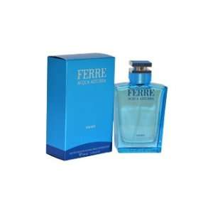 New brand Ferre Acqua Azzurra by Gianfranco Ferre for Men   3.4 oz EDT 