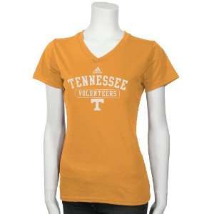   Tennessee Volunteers Orange V neck Practice T shirt