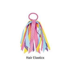  Girls Polka Dot Hair Styling Pony Tail Holder: Beauty