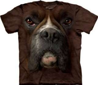  The Mountain Boxer Face Mens T shirt Tee: Clothing