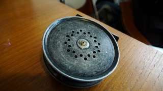   Copy J.W. Young Pattern 10A fly reel 3 3/8 stamped Army and Navy