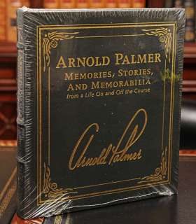Arnold Palmer Memoirs Signed Easton Press Sealed ★  