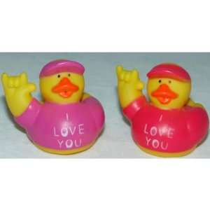 Love You Rubber Ducks Case Pack 24:  Home & Kitchen
