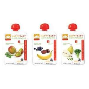 HAPPYBABY Organic Baby Food, Stage 2 Grocery & Gourmet Food