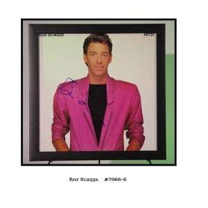  Boz Scaggs Autographed/Hand Signed Album Cover Hits 