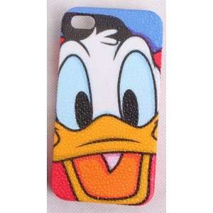 Disney cartoon Donald Duck Hard Case Cover for Apple iPhone 4 4S 
