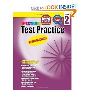  Spectrum Test Practice, Grade 2 [Paperback] Spectrum 