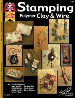 STAMPING POLYMER CLAY & WIRE Fimo/Premo/Sculpey Jewelry Craft Idea 
