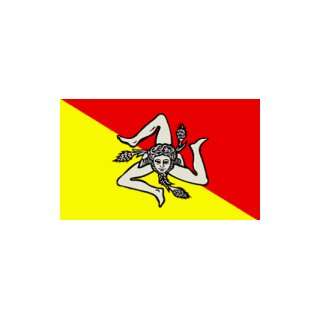  International Flags of the Worlds Countries   Sicily: Office Products