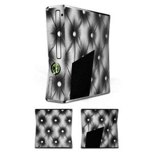  Design Skins for Microsoft Xbox 360 Slim   Leather Couch 