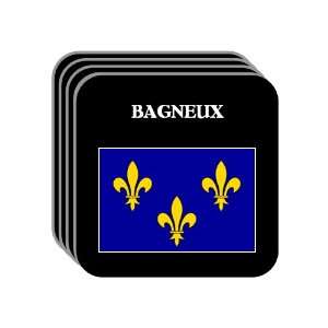  Ile de France   BAGNEUX Set of 4 Mini Mousepad Coasters 