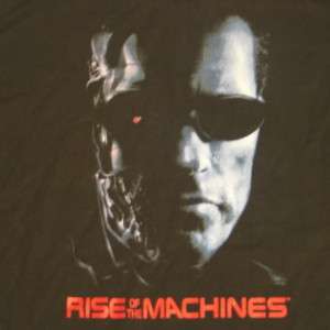 Terminator 3 Movie Rise of the Machines Promo T Shirt L  