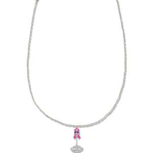   Green Bay Packers Breast Cancer Awareness Necklace