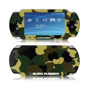   MS BURN10179 Sony PSP  Burn Rubber  Green Camo Skin: Electronics