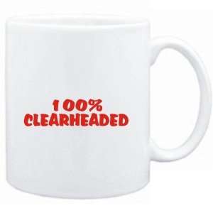 Mug White  100% clearheaded  Adjetives  Sports 