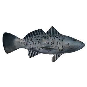  Sea Trout Iron Fish Sculpture (Sea Trout Iron Fish X Large 