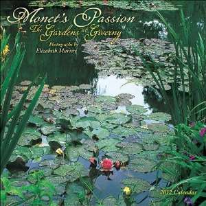  Monets Passion 2012 Mini Wall Calendar: Office Products