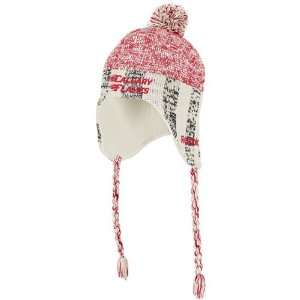  Calgary Flames Red Tassel Knit Hat: Sports & Outdoors