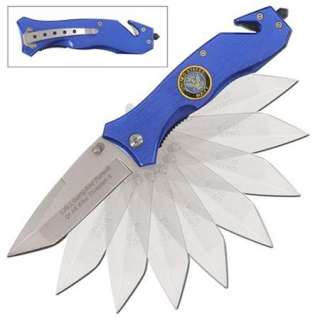 NEW 8 US Navy Liberty Spring Assisted Rescue Folding Knife  