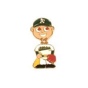    Oakland Athletics Bobble Head Pin by Aminco