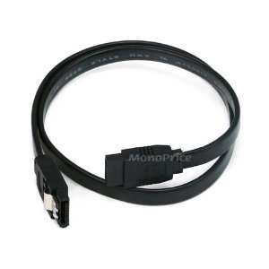  MPI SATA2 Cables w/Locking Latch / Black   18 Inches 