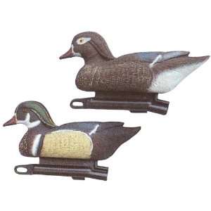  Weighted Keel Greenwing Teal Duck Decoys: Sports 