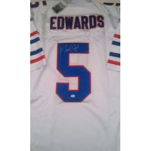 Trent Edwards Signed Authentic Buffalo Bills Jersey