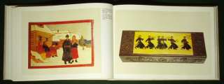 BOOK Russian Folk Art carving lacquer painting textile  