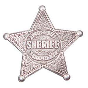  Western Lincoln County Sheriffs Badge Replica Sports 