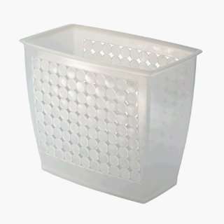  Orbz Clear Trash Can by InterDesign: Home Improvement