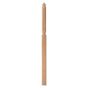 CS555 Beech 3 1/4 X 60 Pin Top Newel Post  Kitchen 