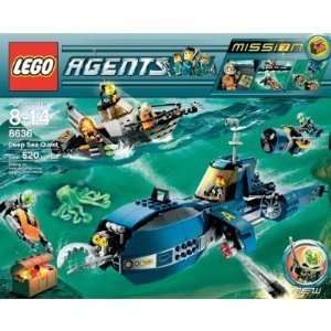 ***RARE***LEGO Agents Deep Sea Quest   Limited Edition 