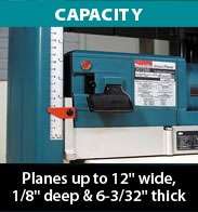   12 Inch Planer with Interna Lok Automated Head Clamp