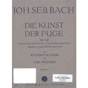     Arranged by Klemm Weymar   Fischer Edition Musical Instruments