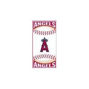 MLB Baseball Centerfield Beach Towel Los Angeles Angels   Team Sports 