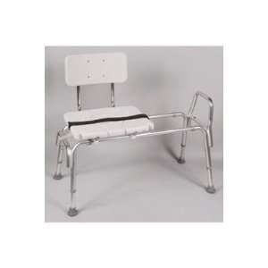  Sliding Transfer Bench with 2 in 1 Cut Out Molded Seat 