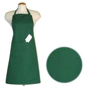 Basic Style Apron   Solid Green:  Home & Kitchen