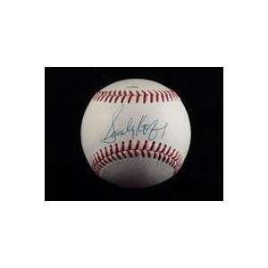 Sandy Koufax Autographed Baseball   Autographed Baseballs:  