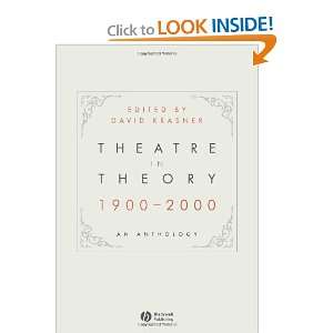   in Theory 1900 2000 An Anthology [Paperback] David Krasner Books