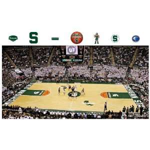   State Spartans Breslin Center Mural Wall Graphic
