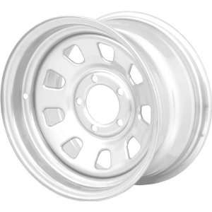    15 inch WINDOW Steel Chrome Trailer Wheel 5 on 4.50: Automotive