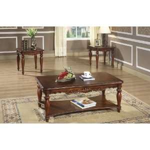  Traditional 3 Piece Occasional Table Set
