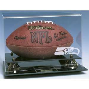  Seattle Seahawks NFL Deluxe Football Display Case: Sports 