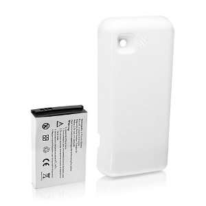   G1 Extended Battery (Glossy White): Cell Phones & Accessories