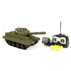   : Firing Thunder 3886A Battle Tank Electric RTR RC Tank: Toys & Games