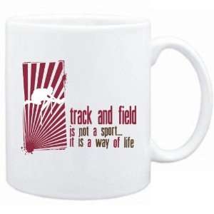  New  Track And Field It Is A Way Of Life  Mug Sports