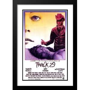 Track 29 32x45 Framed and Double Matted Movie Poster   Style A   1988 