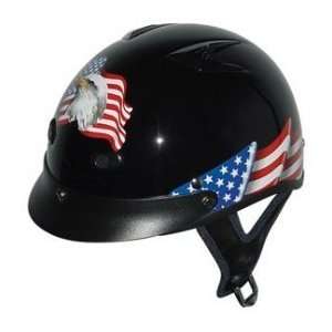  05 Eagle Flag Motorcycle Helmet: Automotive